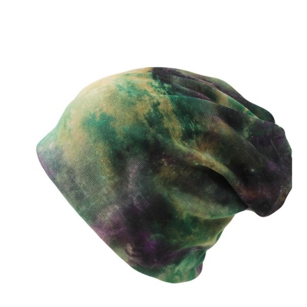 Gorro y calentador de cuello arcoíris para mujer J493 2