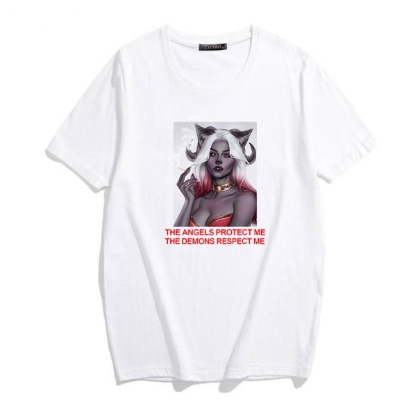 Gotisk T-shirt för kvinnor A1239 L 6