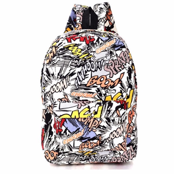Graffiti plátený ruksak 1