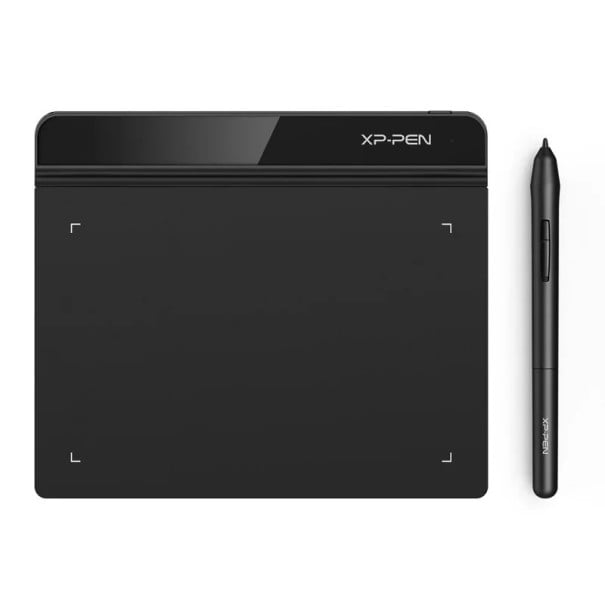 Grafický tablet XP-PEN StarG640 s pasivním perem P01 8192 úrovní tlaku Aktivní plocha 6 x 4 palce 190 x 162 mm Černý pro kreslení a grafiku 1