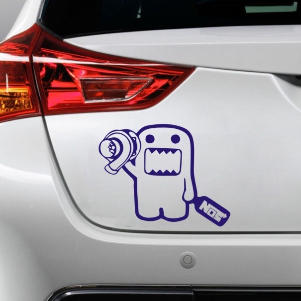 Grappige autosticker 2 stuks.