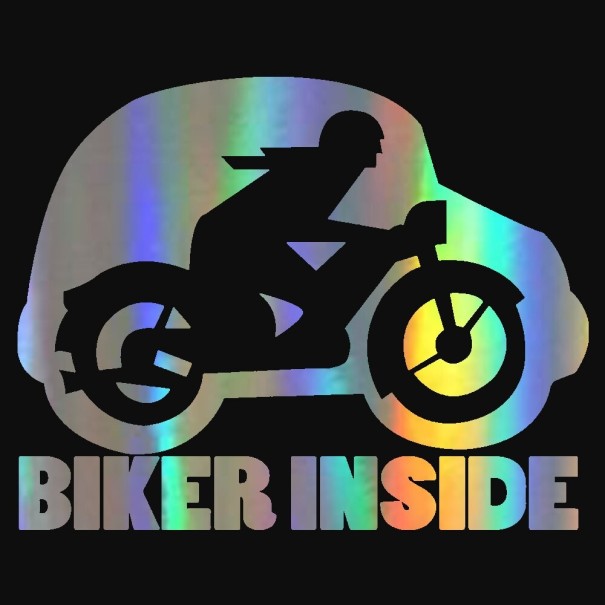 Grappige autosticker B460 6