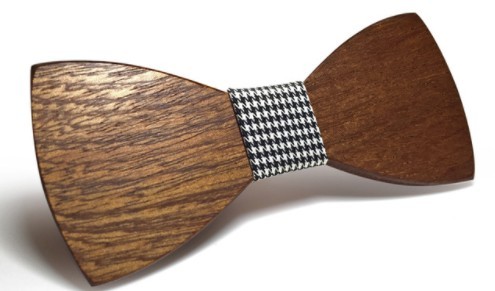 Gravata Borboleta de Madeira J637 3