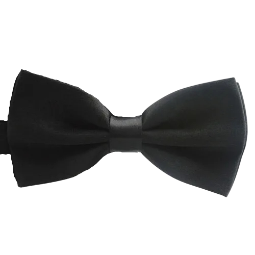 Gravata Borboleta Infantil Acessório Elegante Tamanho Ajustável Design Moderno Ideal para Casamentos Festas Eventos Escolares Material de Qualidade Fecho Confortável preto