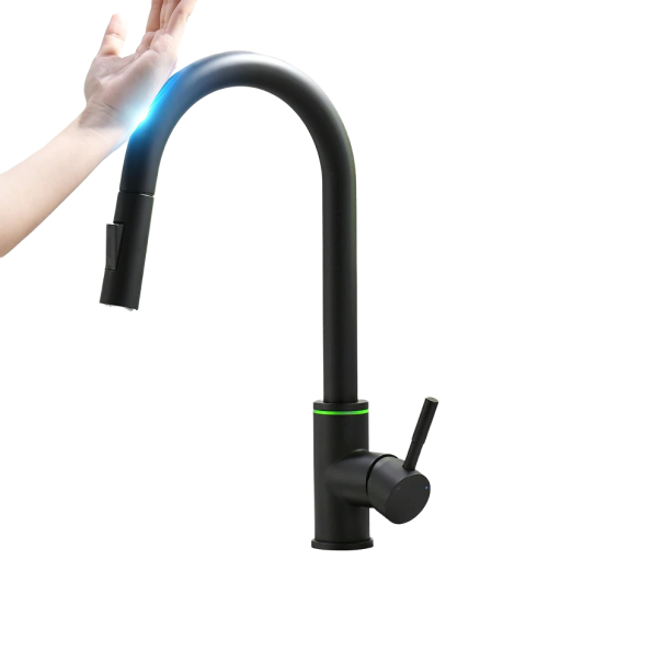 Grifo de lavabo sin contacto P3537 negro