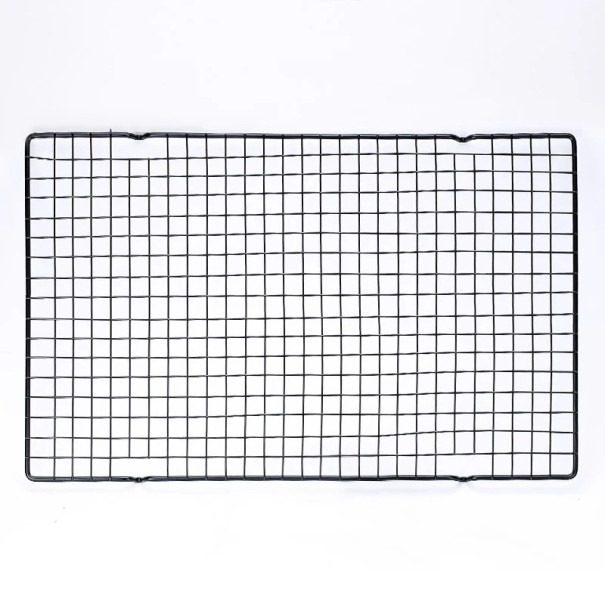 Griglia di raffreddamento in acciaio inox 40,7 x 24,9 cm Griglia di raffreddamento con rivestimento antiaderente per cottura, grigliatura 1
