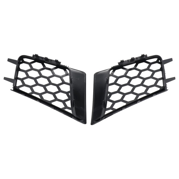 Griglie anteriore a nido d'ape sinistra e destra per SEAT Ibiza Cordoba 6L 2002–2009 Nero opaco sostituzione griglia superiore paraurti anteriore 1