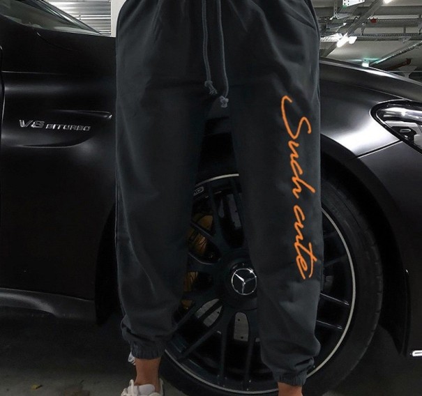 Grijze joggingbroek voor dames