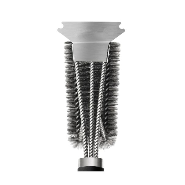 Grillborstel 45,8 x 17,5 cm RVS Grillschraper Veilige borstel met luxe handvat 18 inch Grillroosterreiniger 1