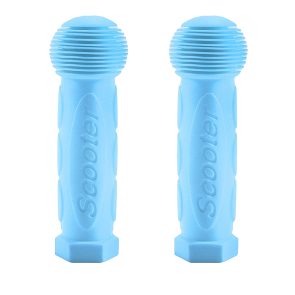 Grips para bicicleta para crianças P3687 azul claro