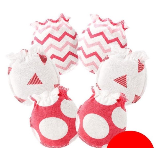 Guantes de bebe 3 pares 6