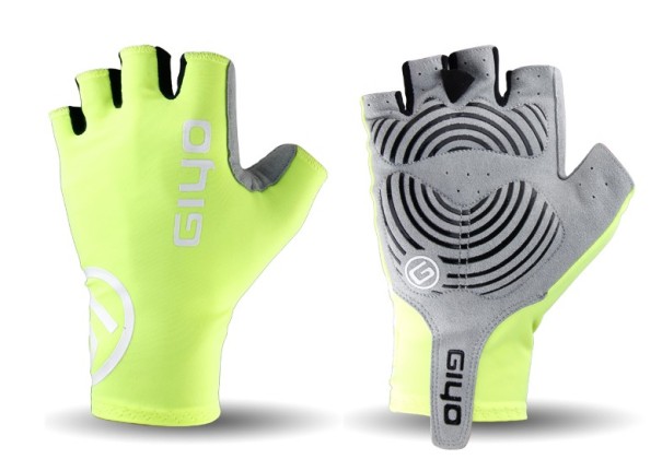 Guantes de ciclismo para hombre GIYO J2639 amarillo S