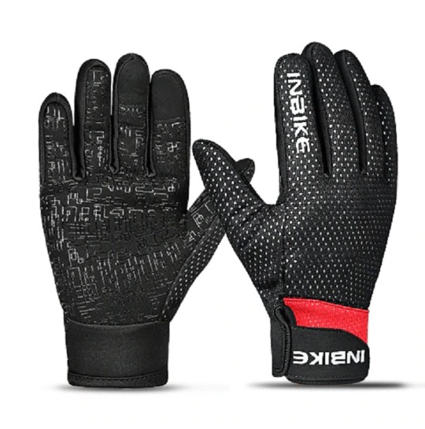 Guantes de ciclismo para hombre INBIKE J1466 rojo XXL