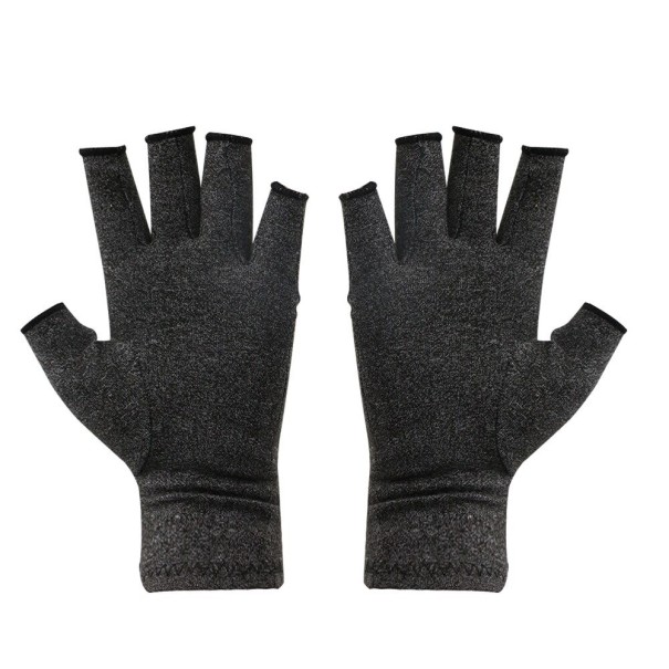 Guantes de compresión P3709 gris oscuro L