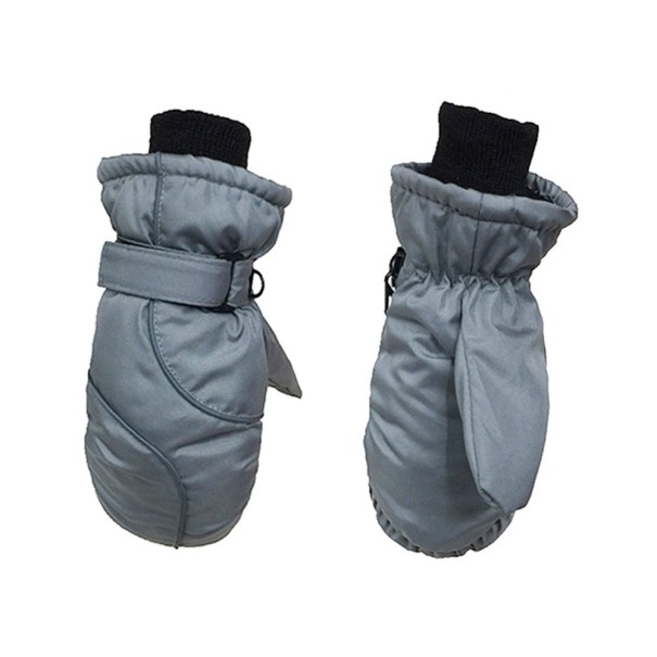 Guantes de esquí para niños A167 gris