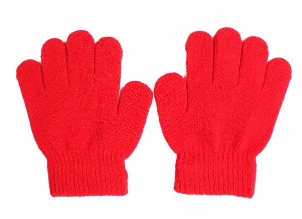 Guantes infantiles de otoño J3245 rojo