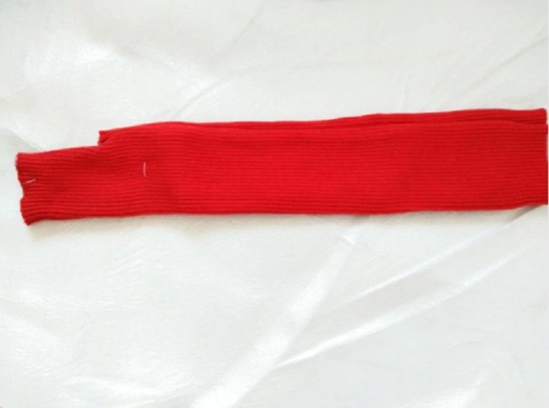 Guantes largos sin dedos para mujer J3111 rojo
