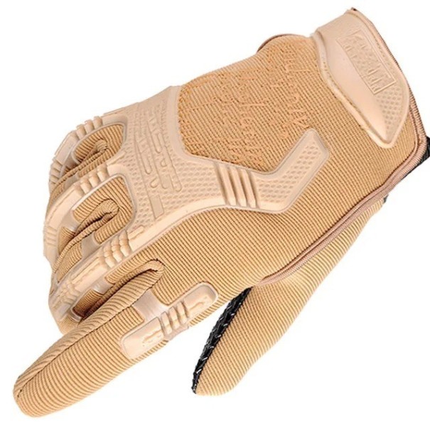 Guantes militares tácticos Guantes militares antideslizantes Guantes protectores caqui L