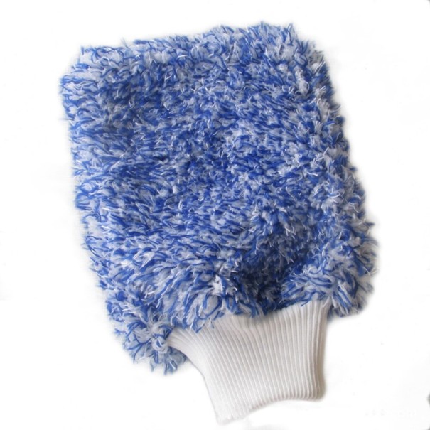 Guantes para lavado de coches N17 azul