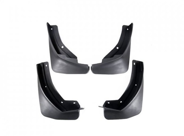 Guarda-lamas de plástico para Škoda Karoq 2017–2019 Conjunto 4 pcs Guarda-lamas de proteção dianteiros e traseiros 1