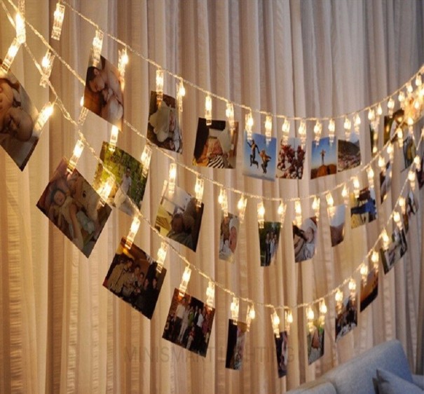 Guirlande lumineuse pour photos L