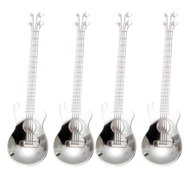 Guitarformede skeer 4 stk. 1