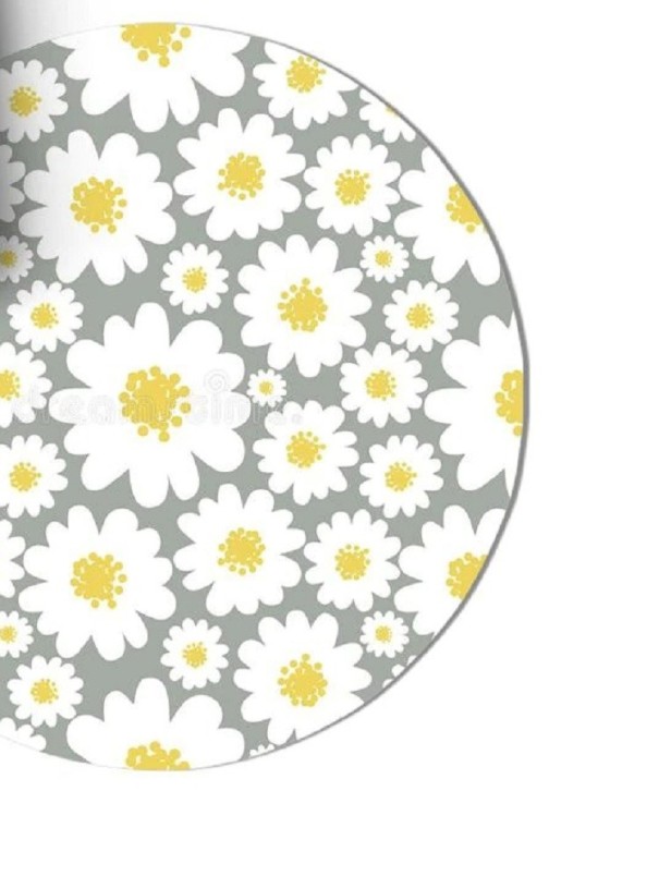 Guľatá podložka pod myš K2422 22 cm x 22 cm 4