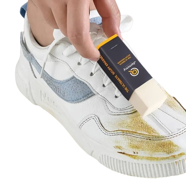 Gumă specială de curățare pentru îndepărtarea petelor de pe pantofi Produs de curățat pantofi Agent de lustruit și de curățare pentru pantofi Gumă pentru murdărie, pete și abraziuni de pe pantofi 1