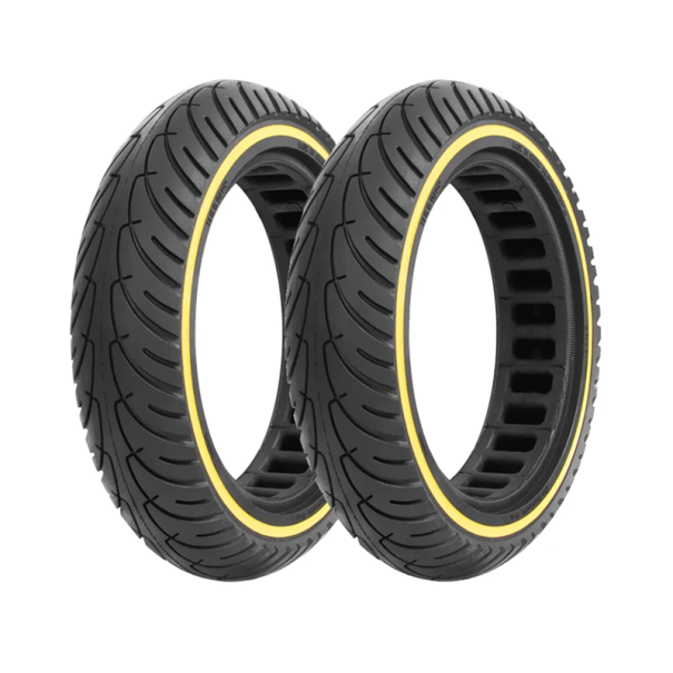Gumiabroncs 8,5x2,0 elektromos rollerhez Xiaomi M365 1S Pro Pótalkatrész Tartós csúszásmentes gumiabroncs Tubeless sárga