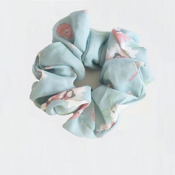 Gumiça para cabelo com flores A310 3