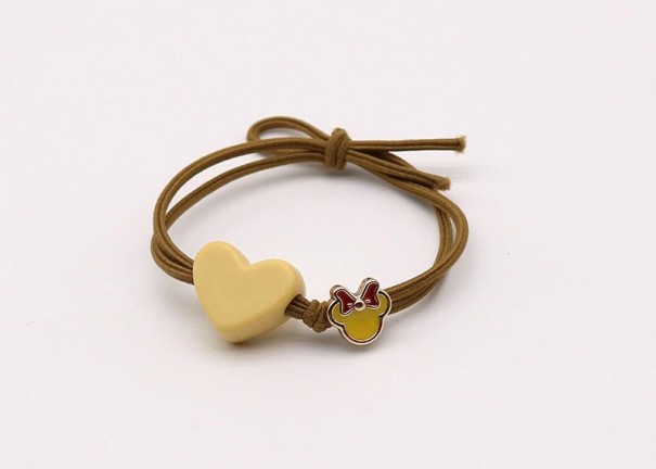 Gumička do vlasov s príveskom 4