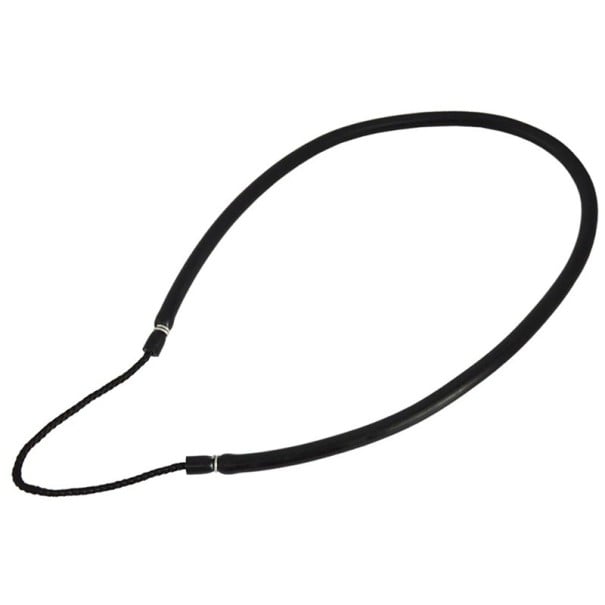 Gumička na harpunu Náhradní pružný gumový tah s očkem 5 x 10 mm obvod 74 cm Latex Pro lov harpunou potápění a podvodní rybolov černá