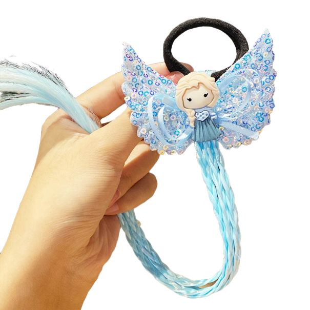 Gumička per capelli con extension per bambini 9