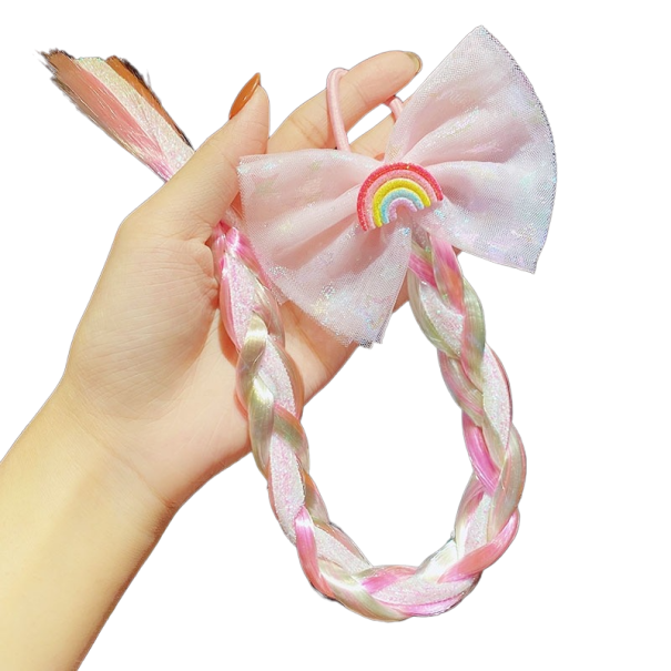 Gumička pour cheveux avec une extension pour enfants 29
