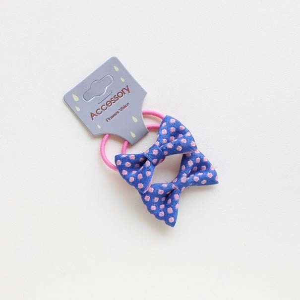 Gumičky do vlasů s mašlí - 2 ks 7