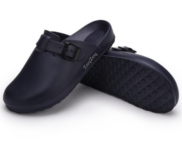 Gummi hjemmesko sort 41