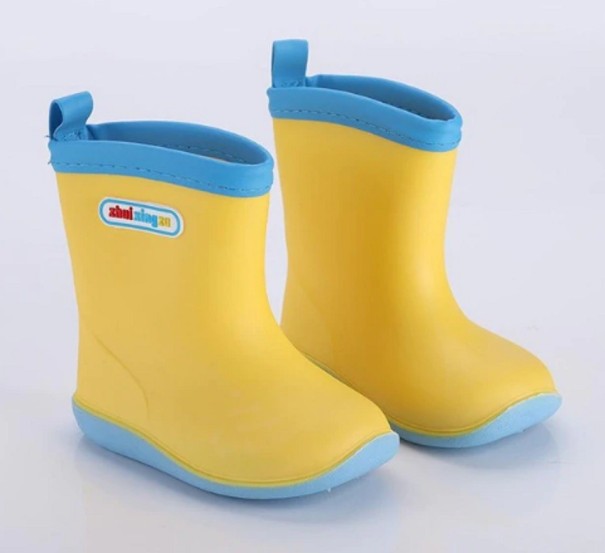 Gummistiefel für Kinder gelb 24