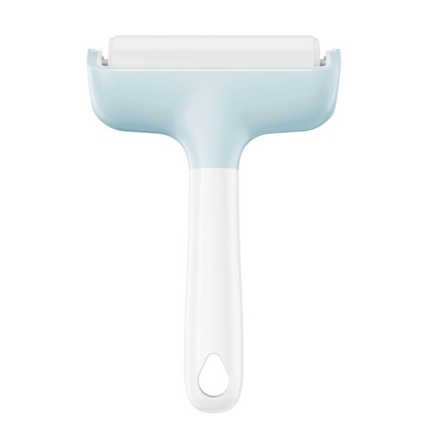Gummivalse til vinyl og skabelse 17 × 11,5 cm genanvendeligt materiale til gør-det-selv projekter og udjævning af overflader blå