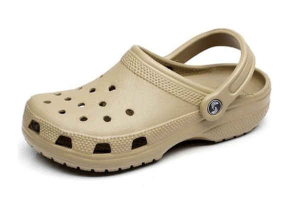 Gumové pantofle A1651 khaki 42