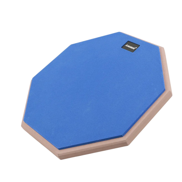 Gyakorlópad kis dobhoz 20 cm Kétoldalas csendes pad dobkészséghez különböző színekben tartós kék