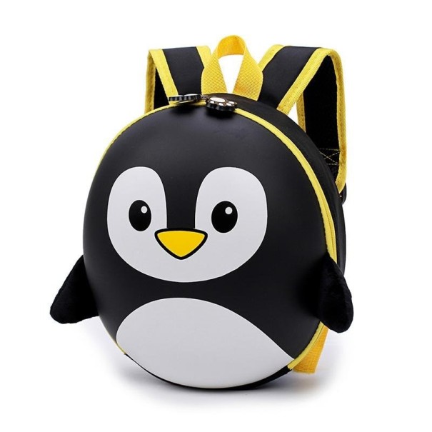 Gyermek hátizsák pingvin fekete