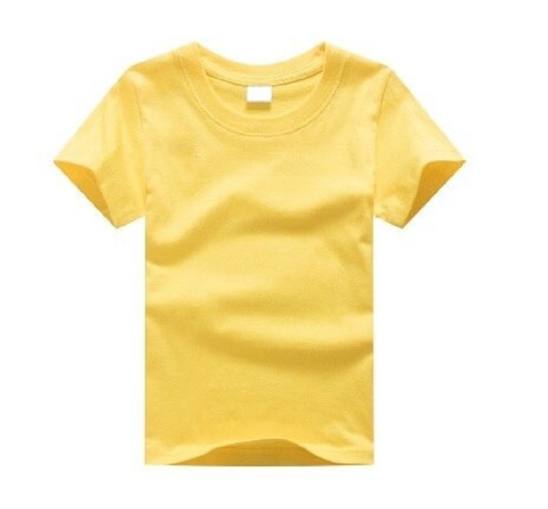 Gyermek póló B1597 sárga 8