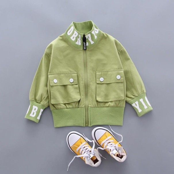 Gyermek pulóver L2003 zöld 3