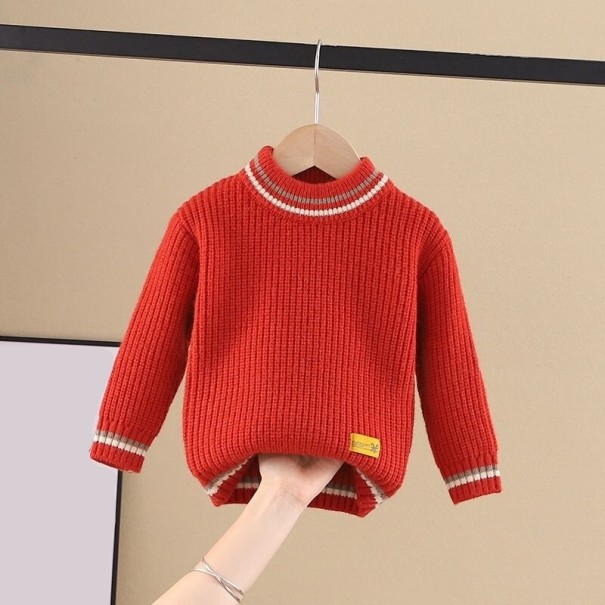 Gyermek pulóver L651 piros 3