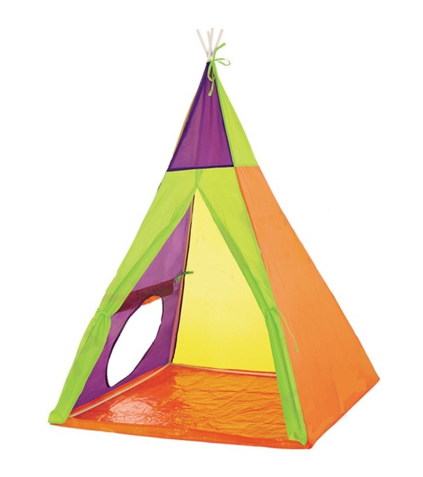 Gyermek sátor színes teepee 1