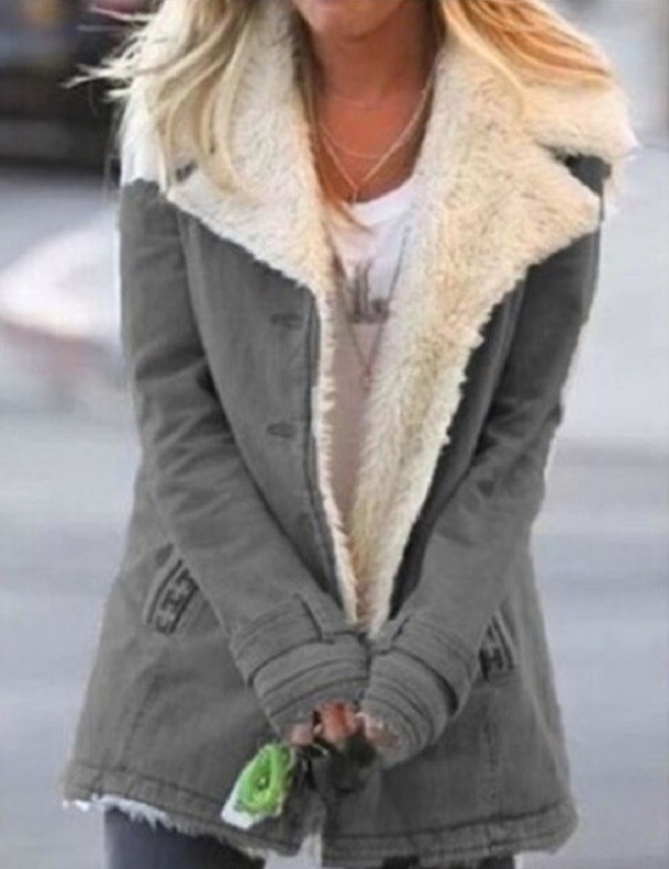 Γυναικεία μεταβατική μπλούζα P2407 γκρι M