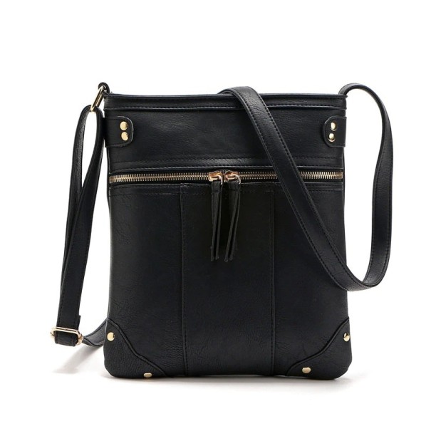 Γυναικεία τσάντα crossbody M1713 μαύρο