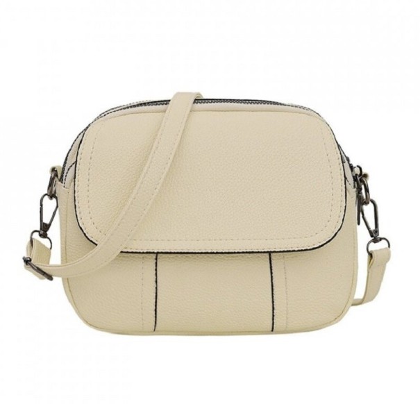 Γυναικεία τσάντα crossbody M774 κρεμ