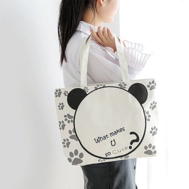 Γυναικεία υφασμάτινη τσάντα C1034 1