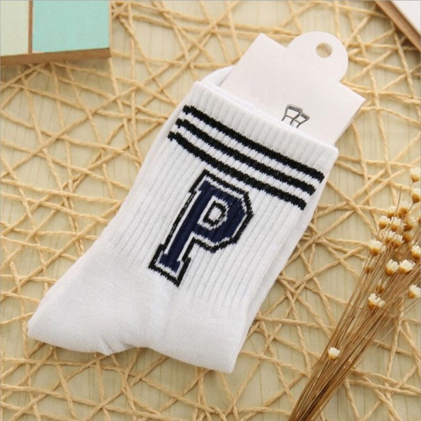 Γυναικείες κάλτσες με γράμματα 5